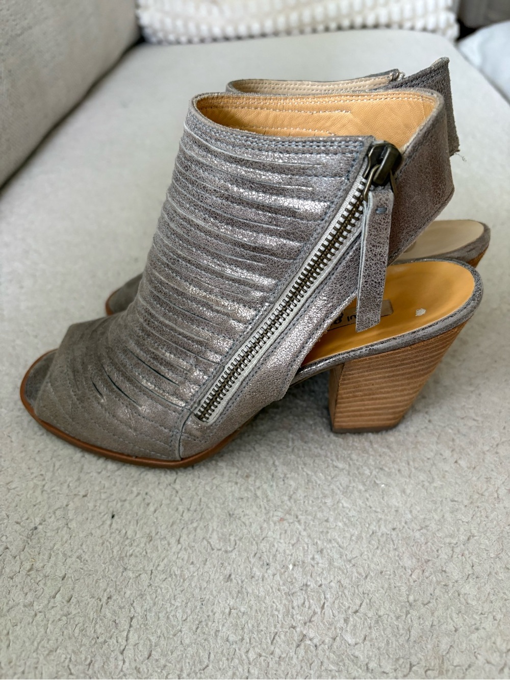 Paul Green Peep Toe Booties